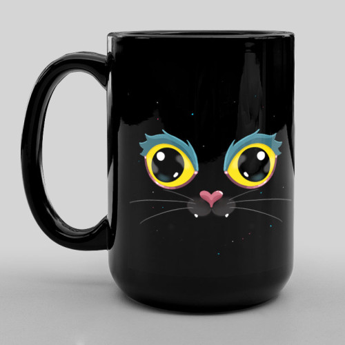 Gato negro buena suerte